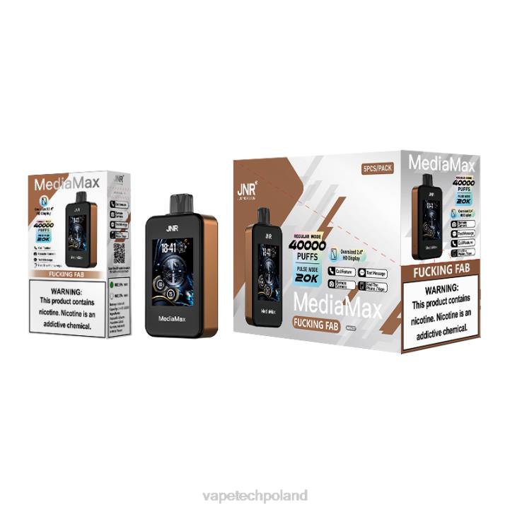 JNR MediaMax zadycha 40 tys DF2D13 cholernie super vape pen